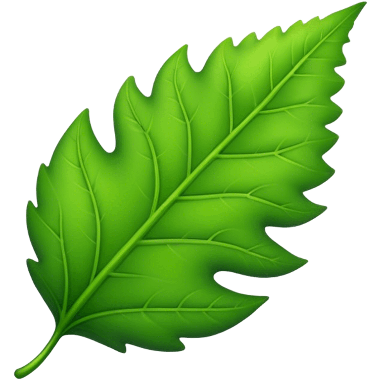 green leaf emoji