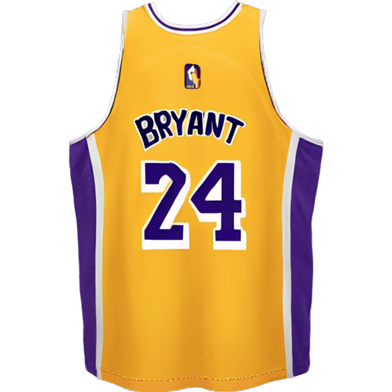 Kobe Bryant jersey emoji