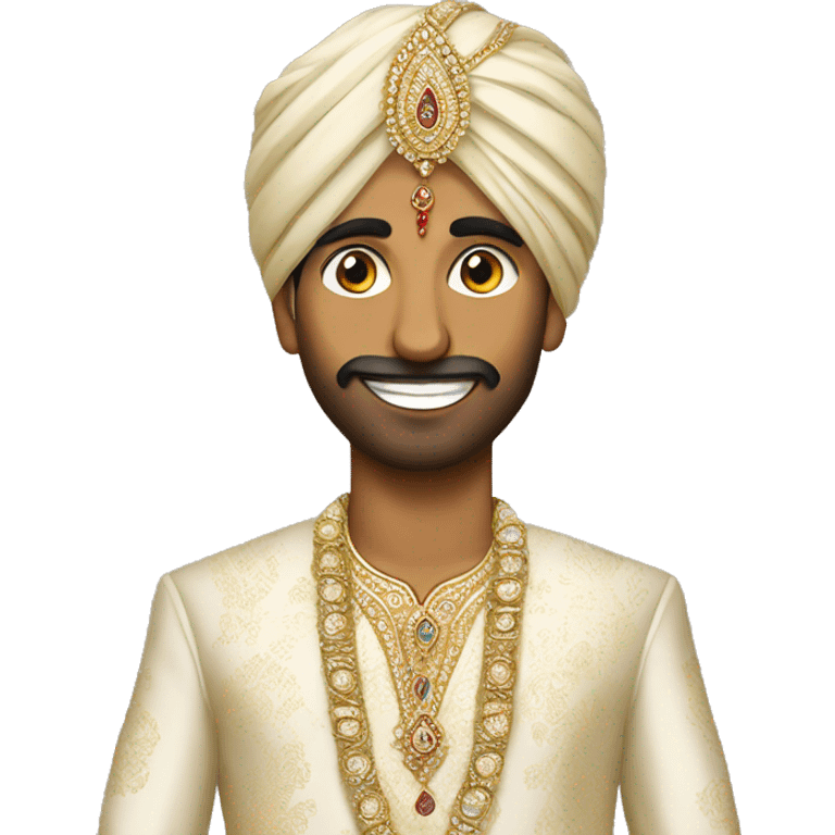 indian groom emoji