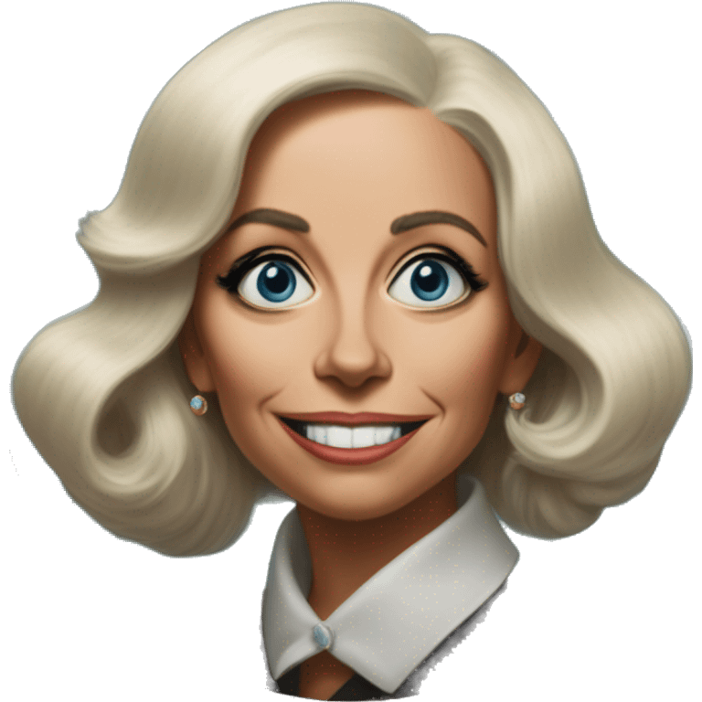 jasmine Biden in Uncle Scrooge style, oil paint, mysterious eyes, intricate lips, masterpiece portrait, beautiful, desirable, logical emoji