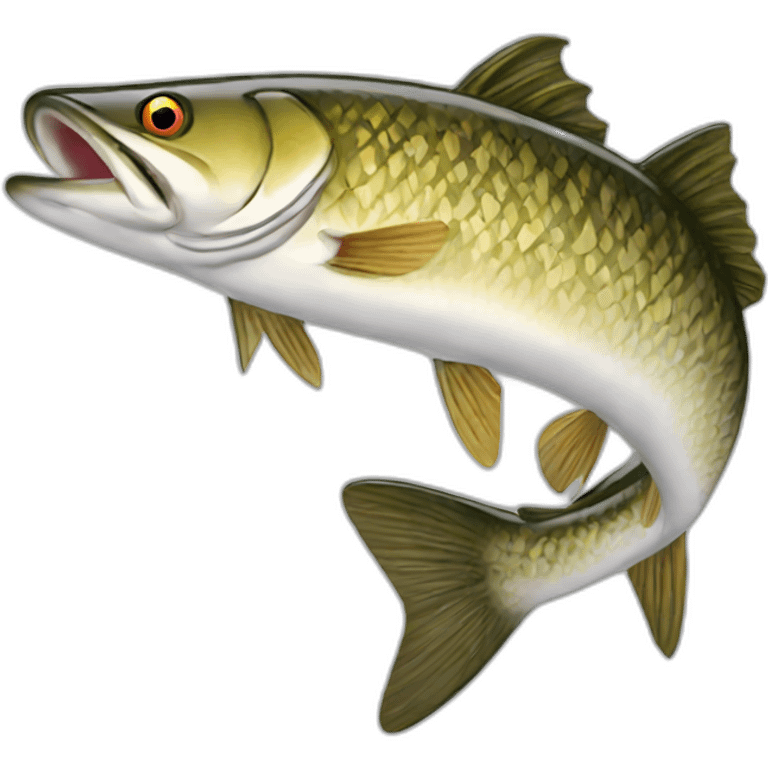 Pike fishing emoji