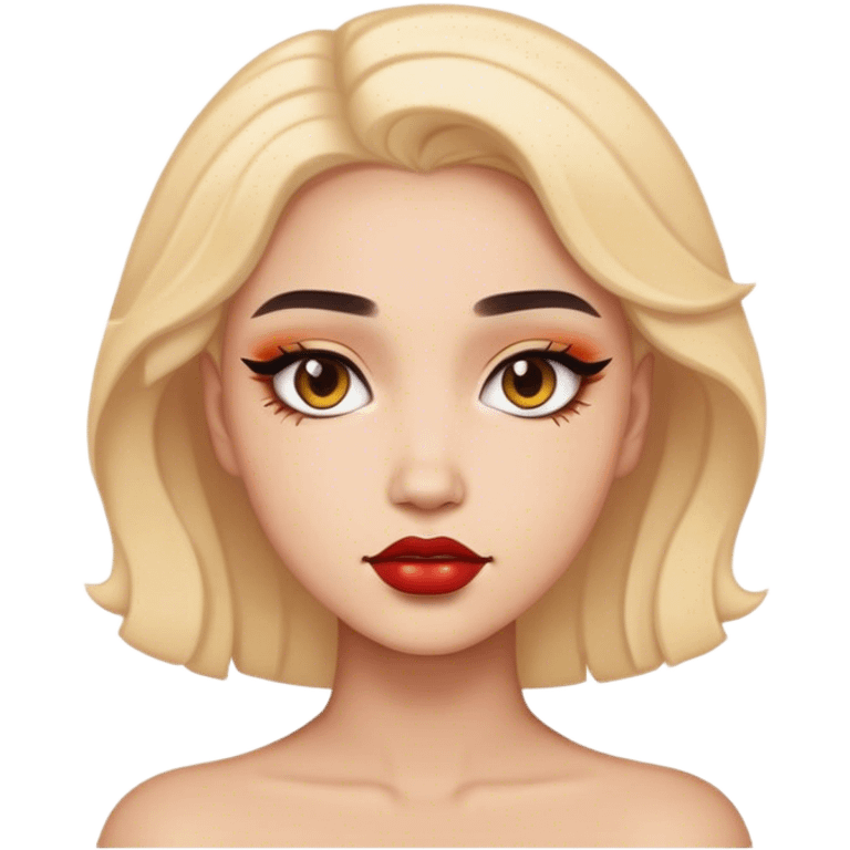 Aesthetic makeup emoji