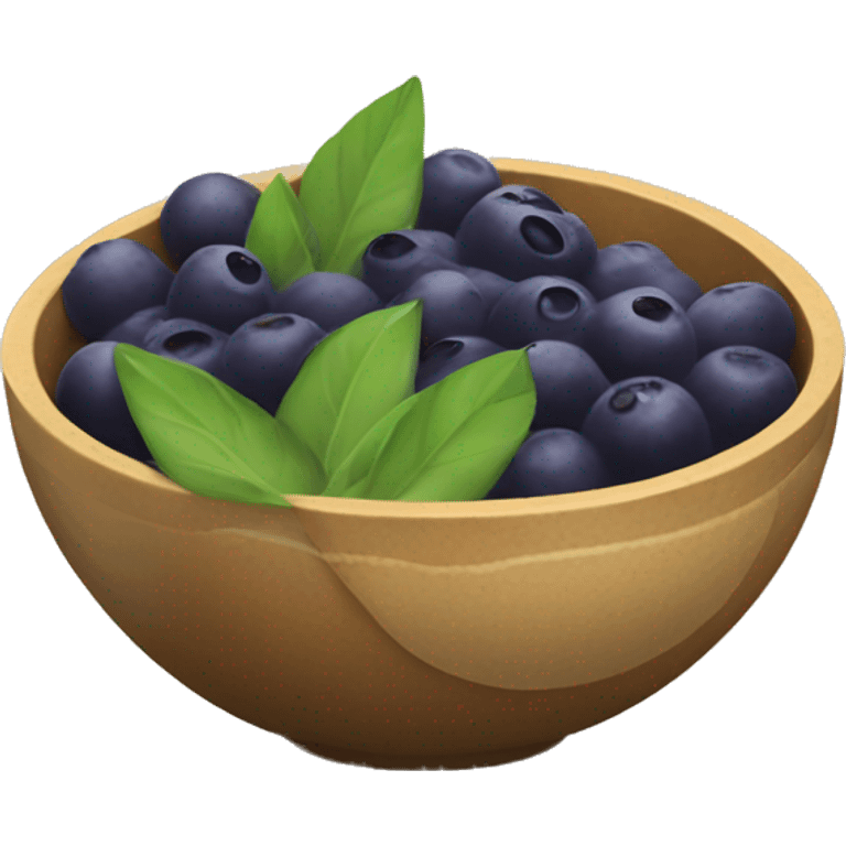 Açai bowl emoji