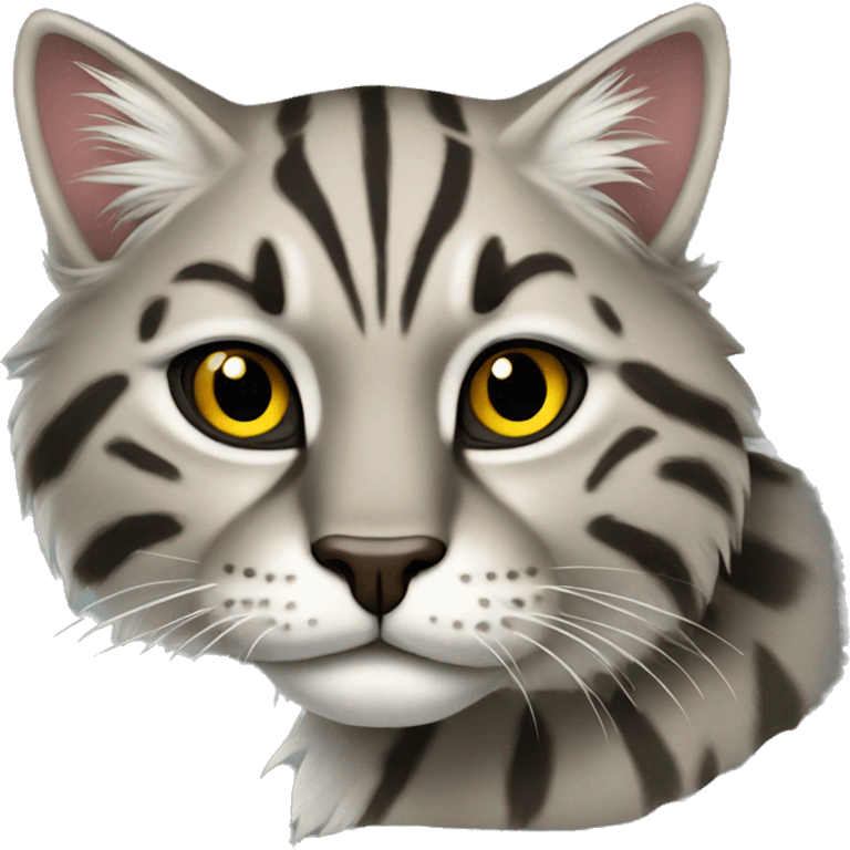 Wildcat print  emoji