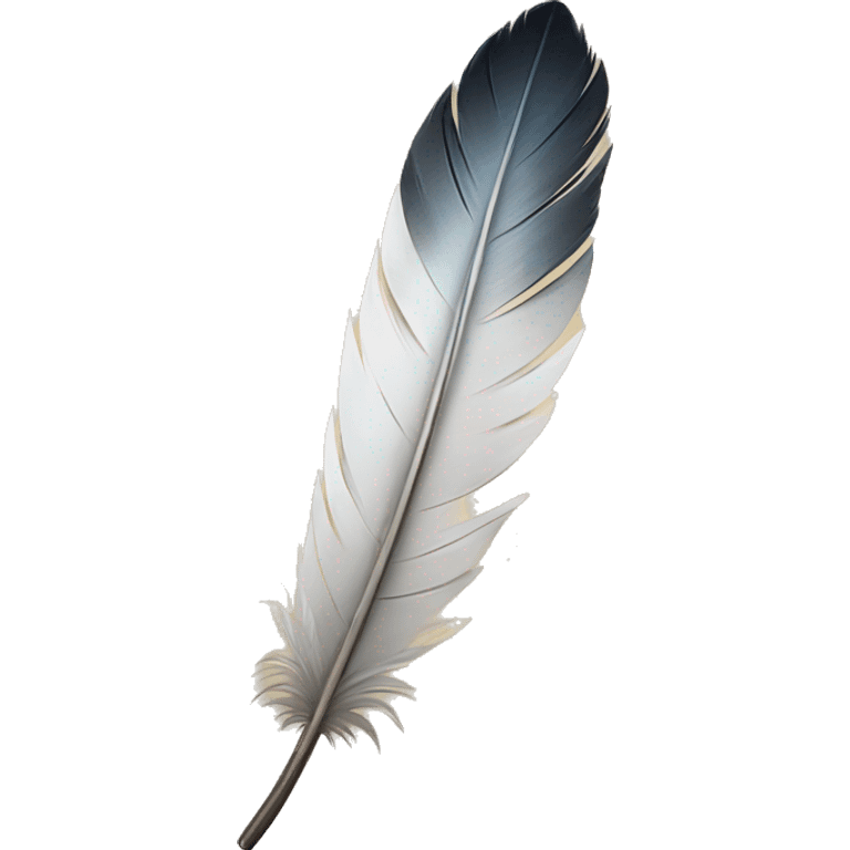 A feather quill emoji