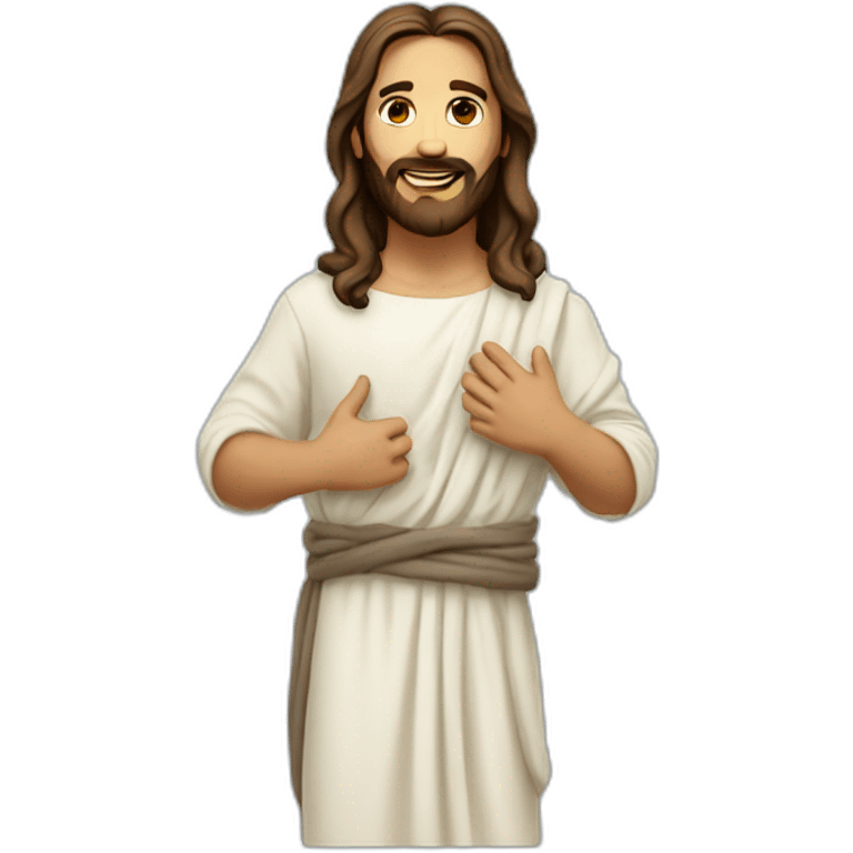 amputee jesus emoji