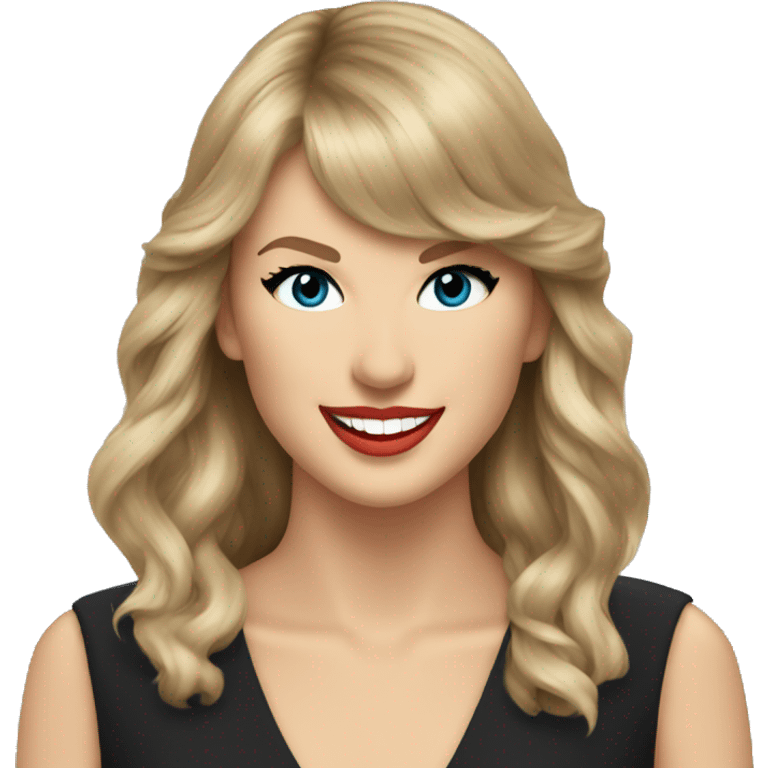 Taylor Swift smiling  emoji