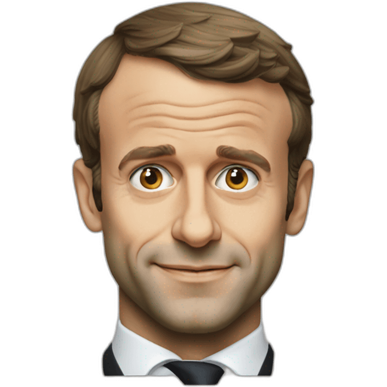 emmanuel macron realist emoji