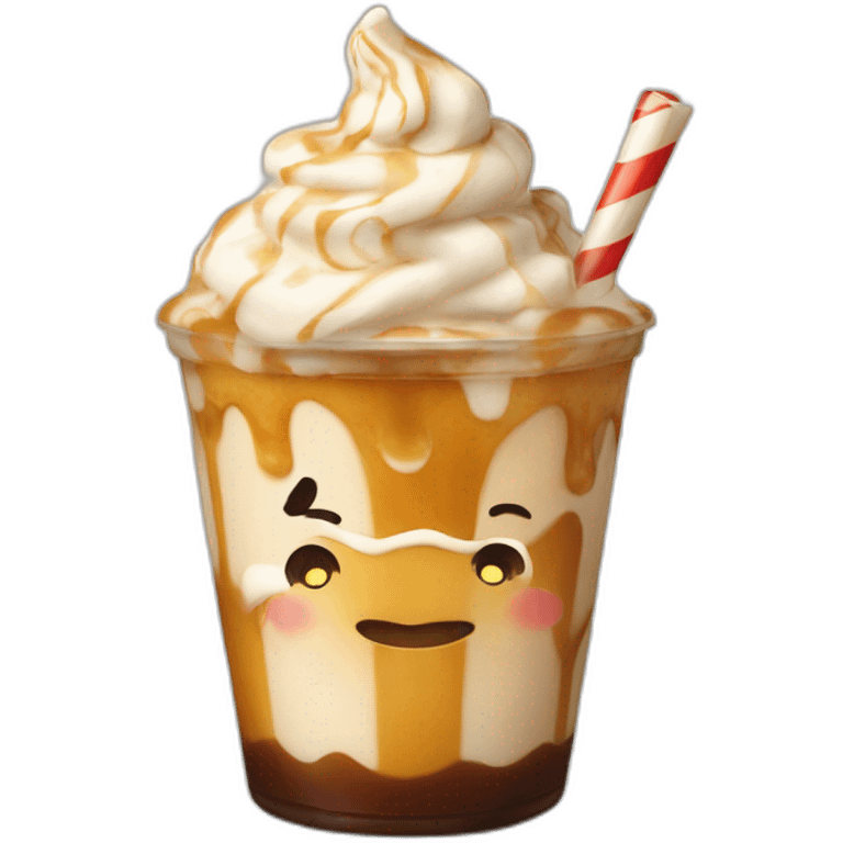 Poutine frappe sa mere emoji