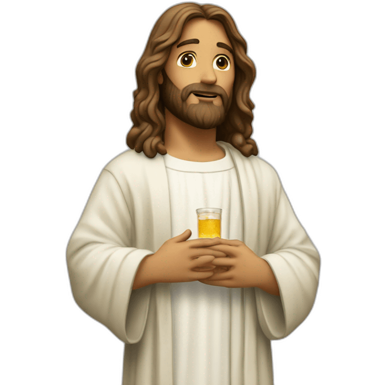 Jesus avec miel pop's emoji