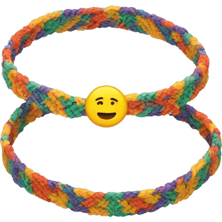 Friendship bracelets emoji