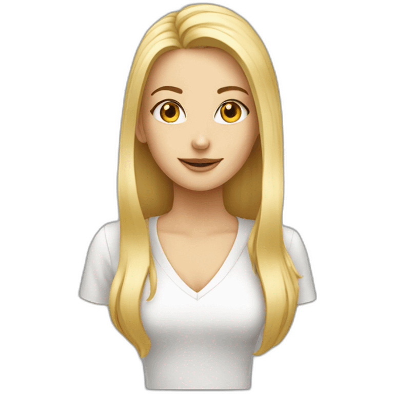 Solana computer blonde emoji