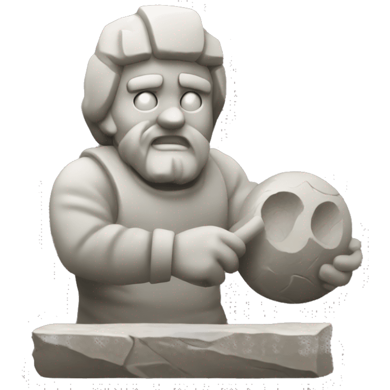 kirby stone carver emoji