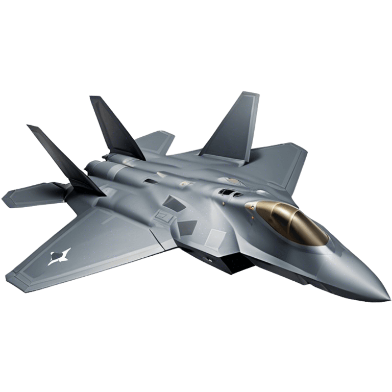 F-22 Raptor - Lockheed Martin (Model Year: 2020) (Iconic colour: Stealth gray) emoji