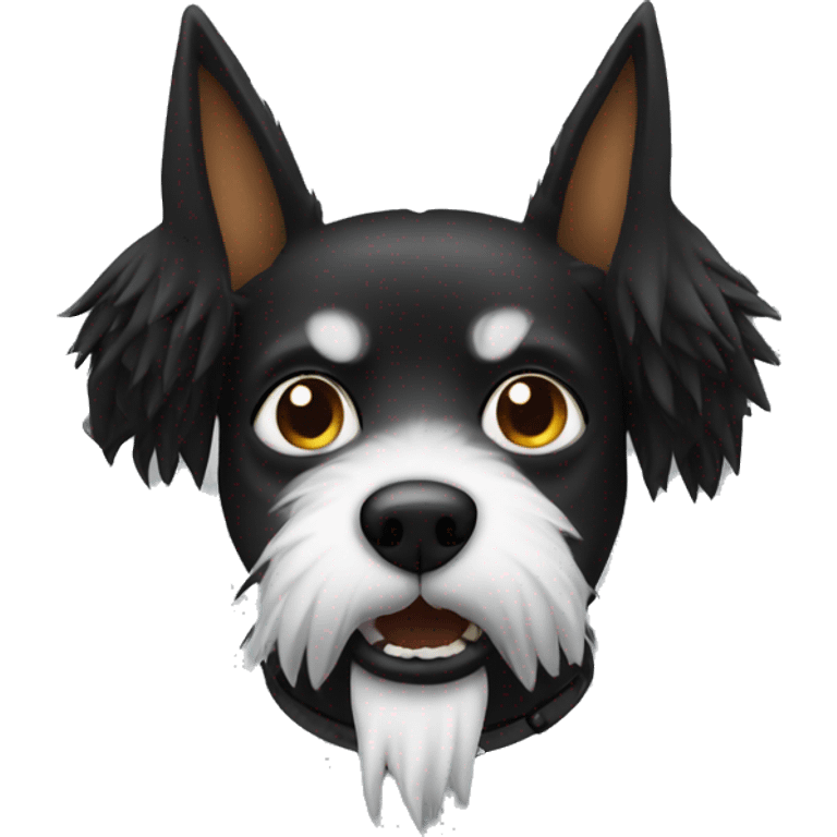 Black spiked dog collar emoji