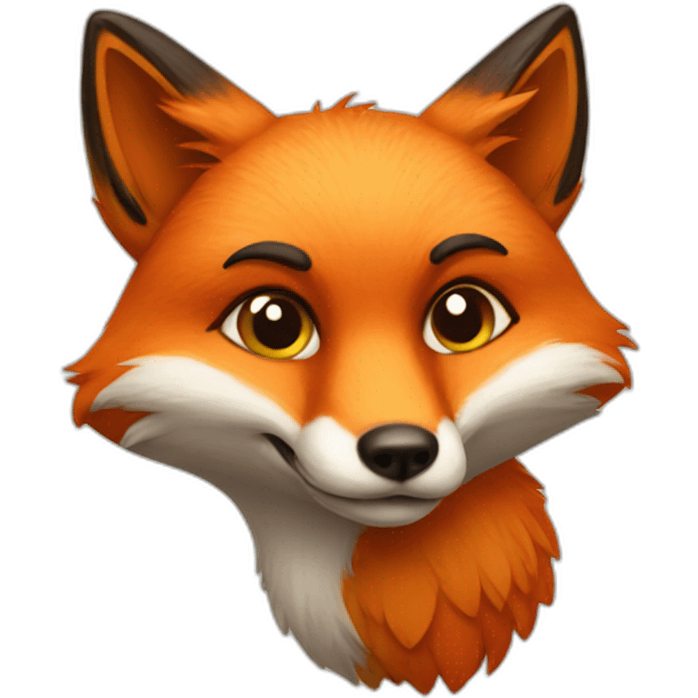 Fox bird emoji