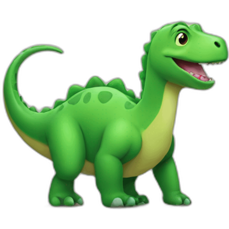 Green Dino  emoji