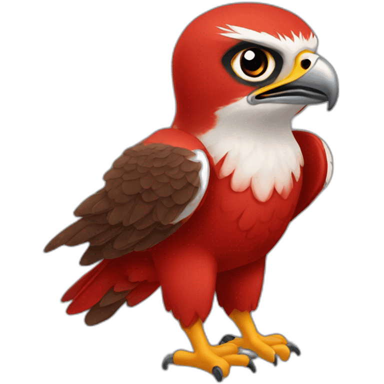 red falcon emoji