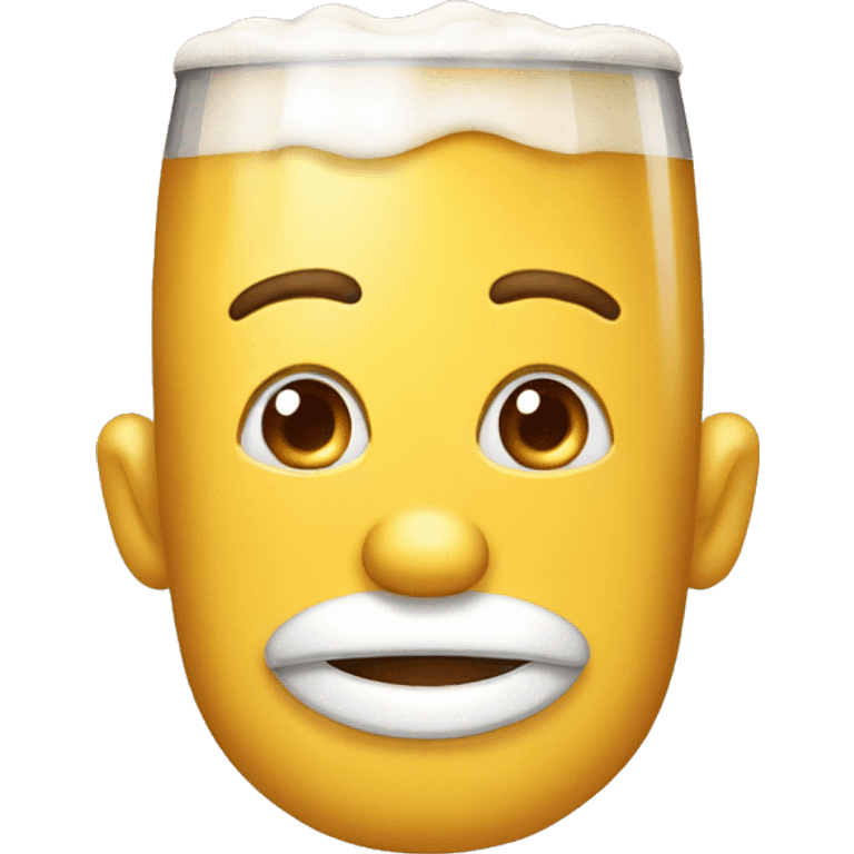 Chat qui boit de la bière  emoji