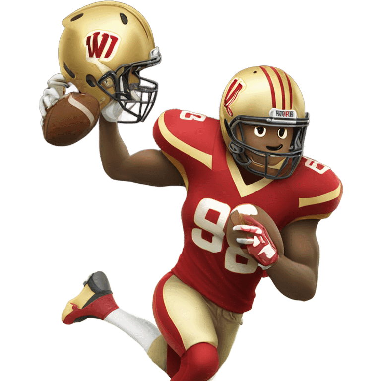 Washington commander football emoji