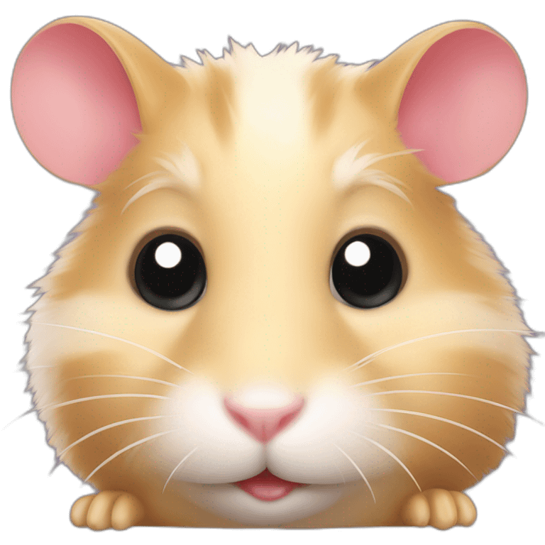 Hamster sur chat emoji