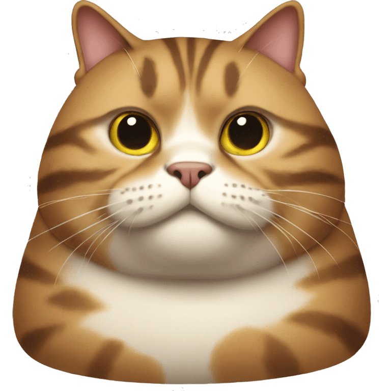 huge fat cat emoji