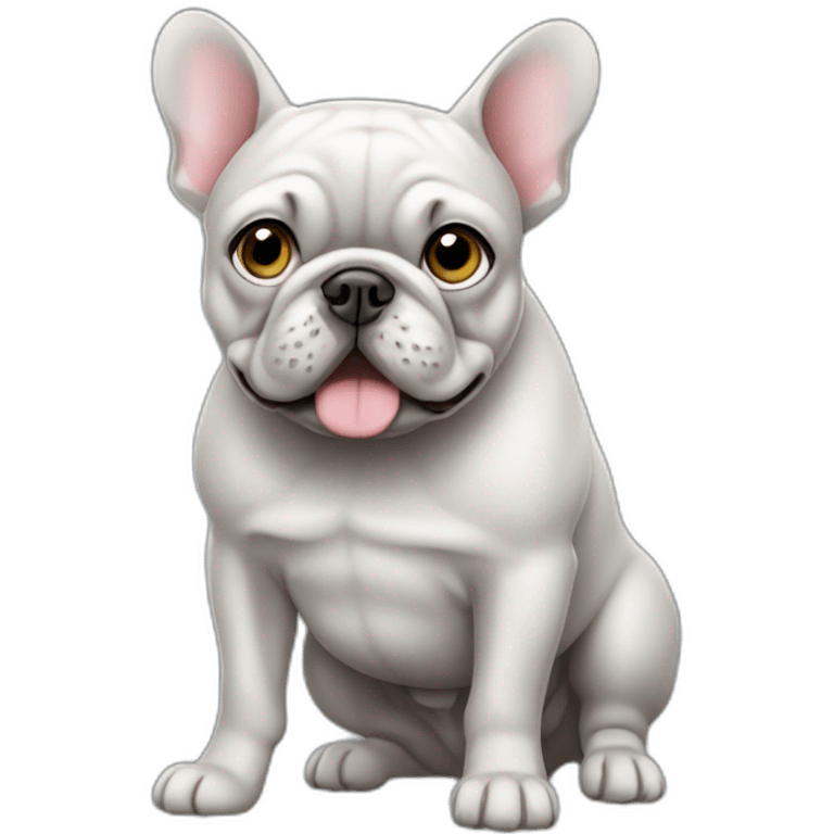 Bouledogue Français Gris emoji