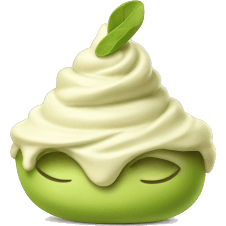 Pistachio cream  emoji