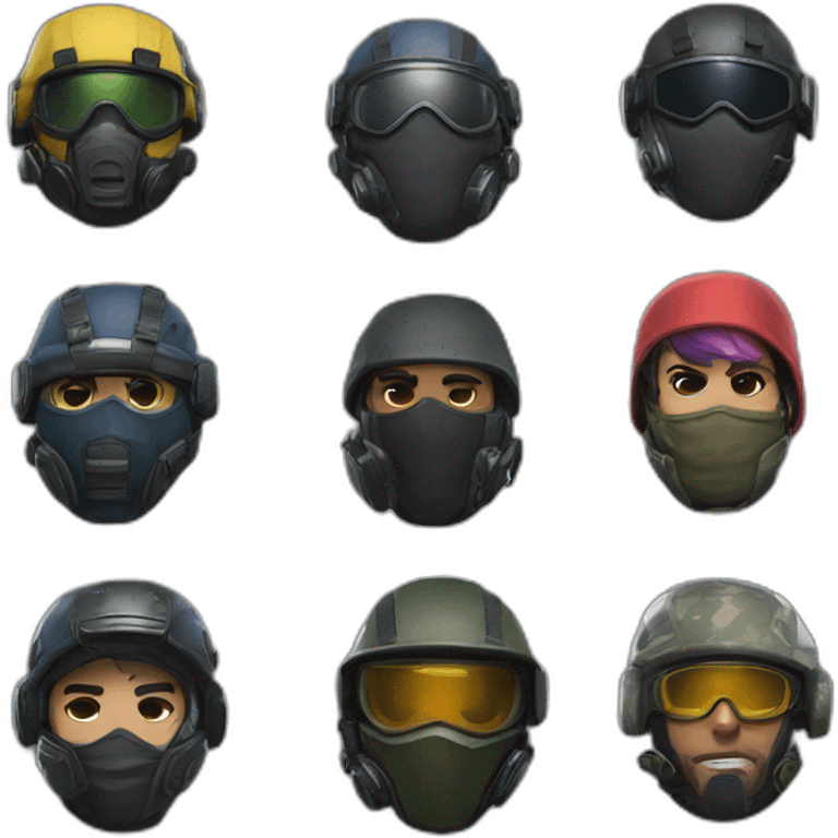 Rainbow six siege emoji