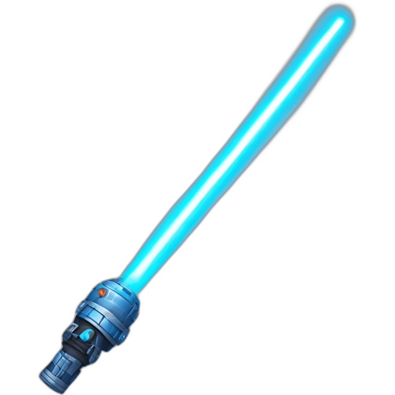 Blue Lightsaber emoji