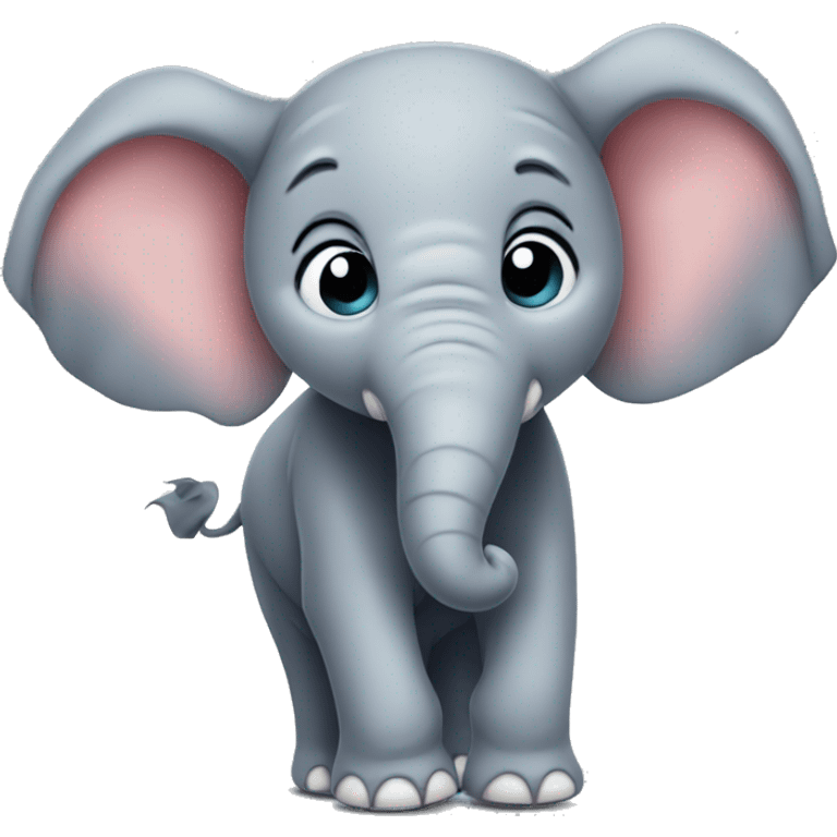 Cute elephant  emoji