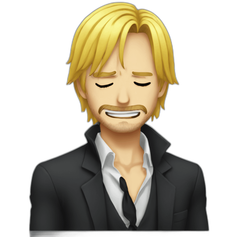 Sanji qui pleure emoji