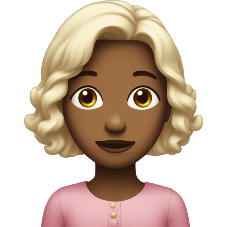 A face but it’s very demure and cutesy emoji