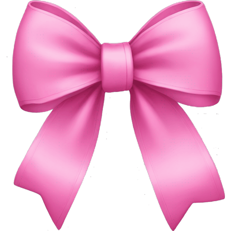 Pink bow emoji