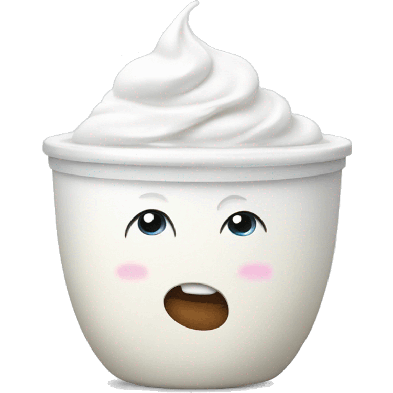 Yogurt emoji