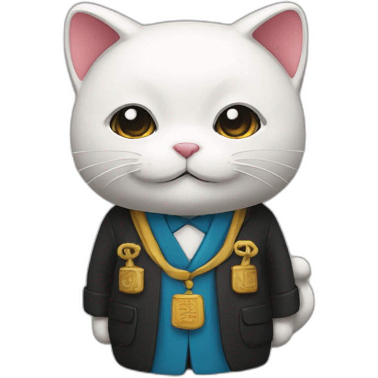 maneki neko professor university emoji