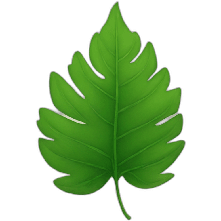 Leafy emoji