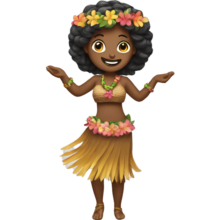 Hula Dancer emoji