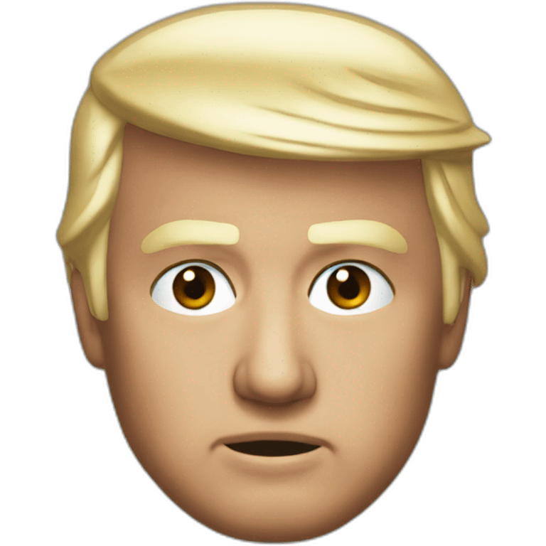 Trump mugshot emoji