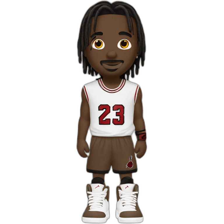 Air jordan travis scott mocha emoji