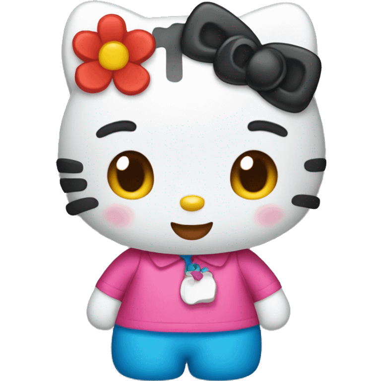 Hispanic Hello Kitty emoji