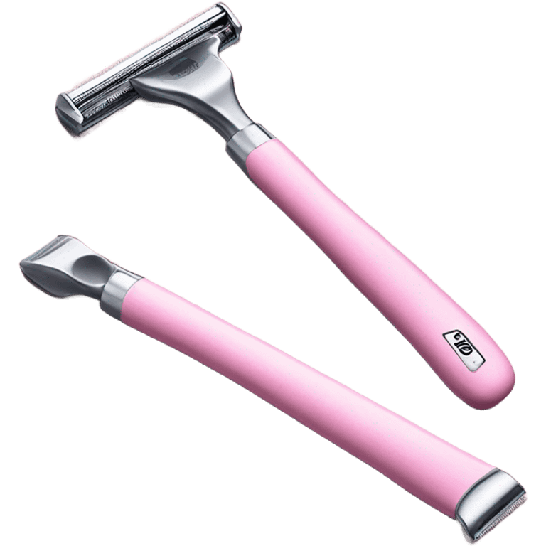 baby pink shaving razor emoji