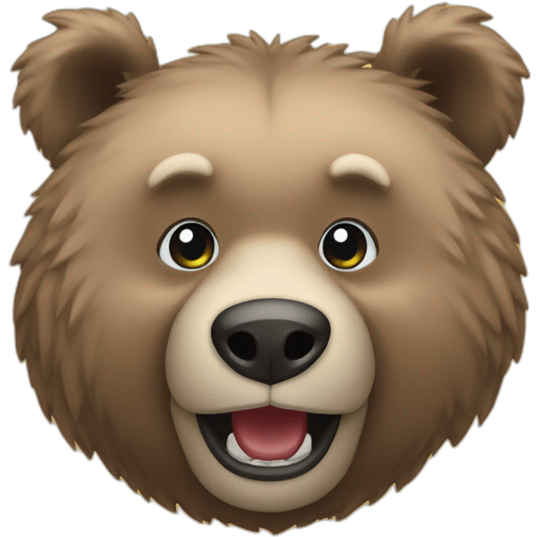 wild bear emoji