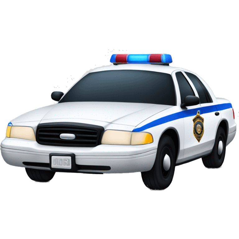 Cop car emoji