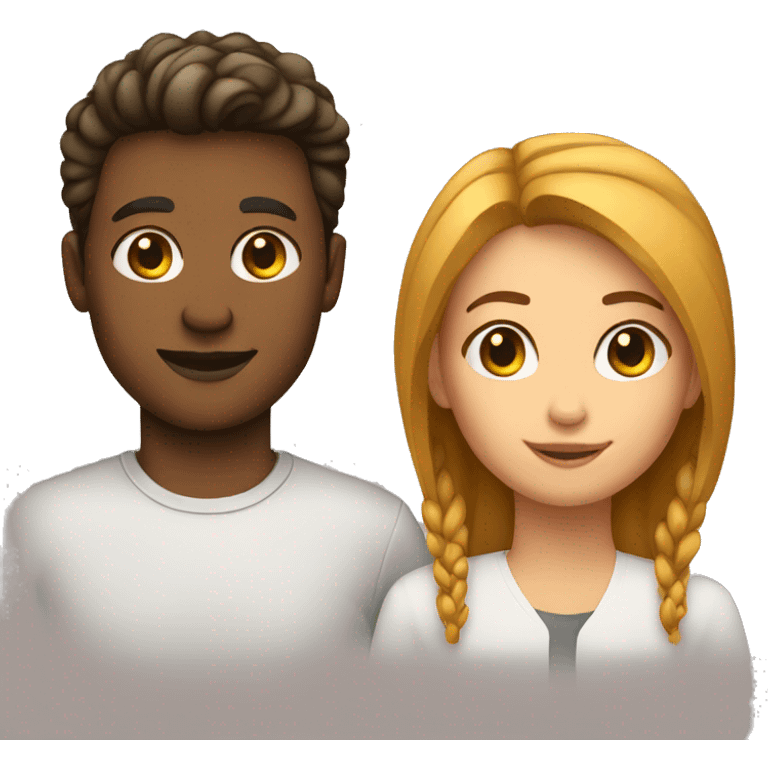 gen z male and female emoji