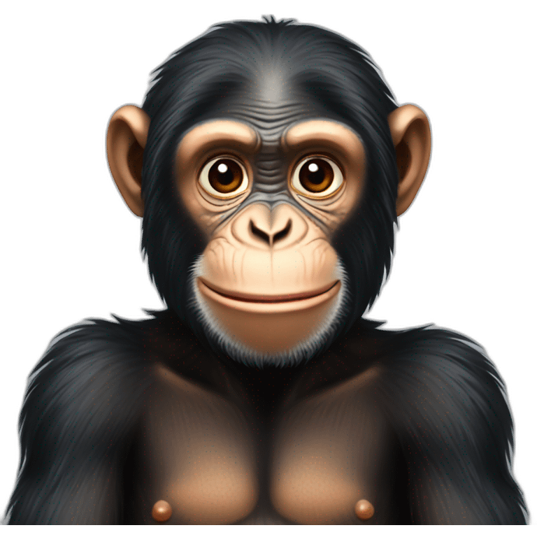 Chimpanzee emoji