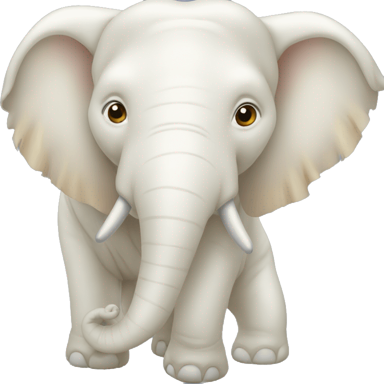 elefante albino emoji