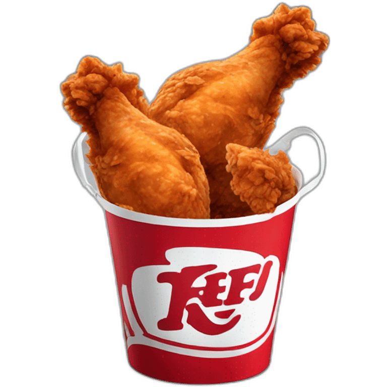 KfC Bucket of fried chicken emoji