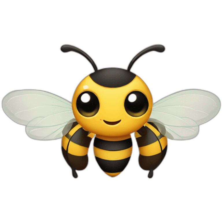 Cute honey bee emoji