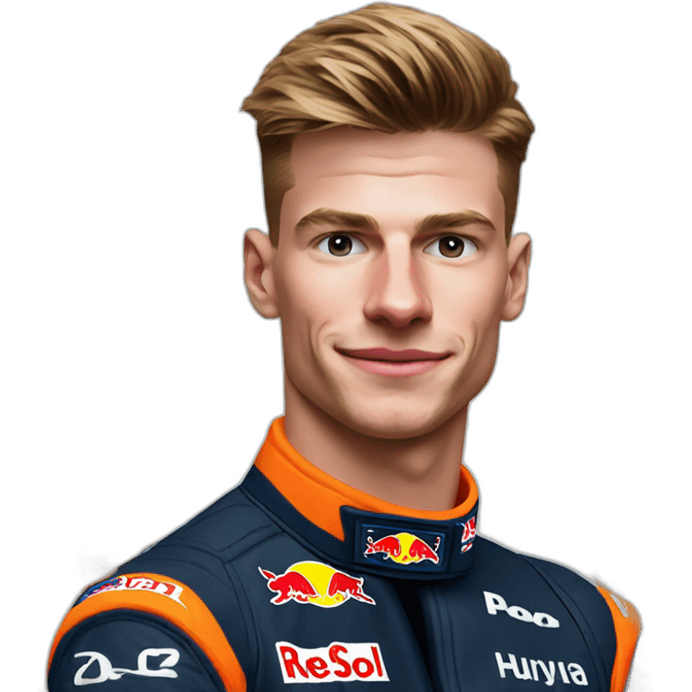 realistic photo of max verstappen emoji